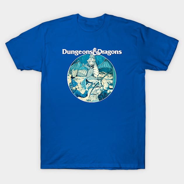 D&D Basic Set (Alt Print) T-Shirt by Miskatonic Designs